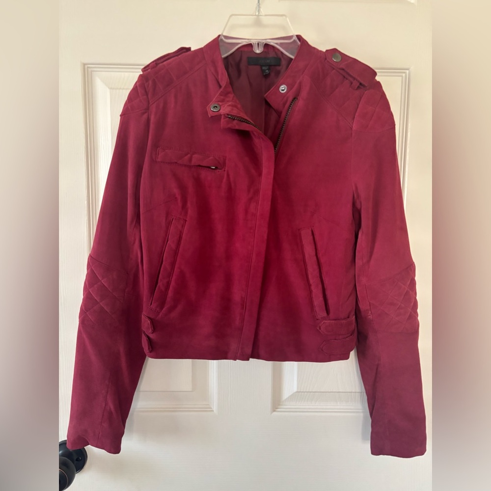 Joe's Jeans Women's Raspberry Color Bomber Jacket XS